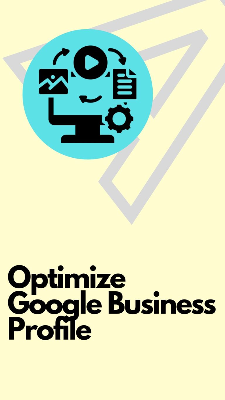 Optimize google business profile