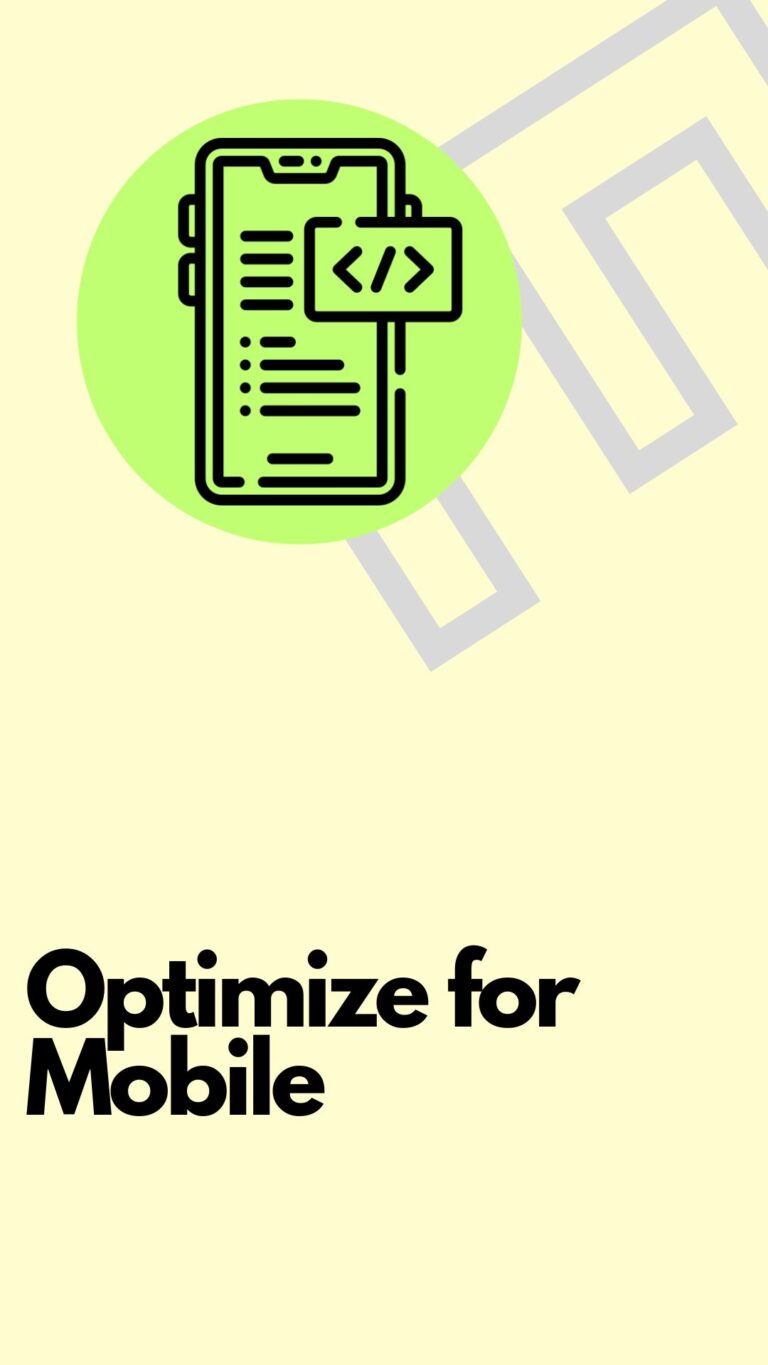 optimize for mobile