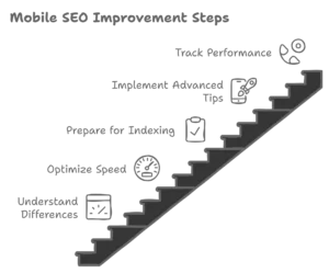 mobile seo content break down